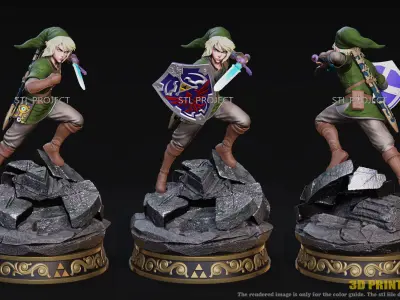 The Legend of Warrior 3D print model