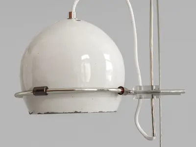 Gepo Arc Wall Lamp White 3D model