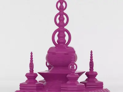 Pagoda 3D print model