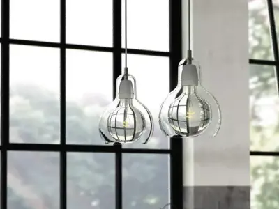 Bulb edison light 3D model