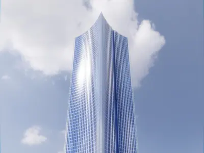 Parametric Building 1c7 3D model
