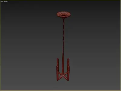 RH THADDEUS pendant 3D model