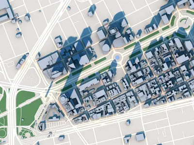 Torre Reforma Torre Mayor Mexico City Mexic 3D model