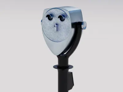 Tower Viewer Low-poly 3D model