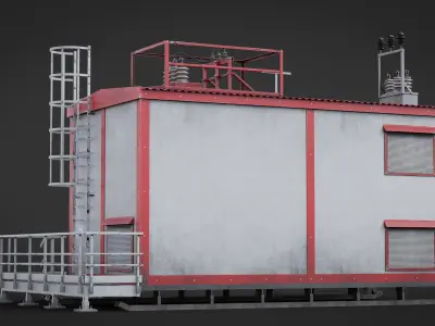  Industrial Electric Substation Realtime 