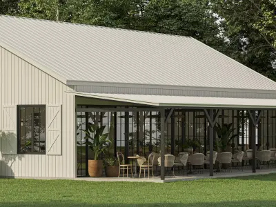 FARM EXTERIOR 3D model