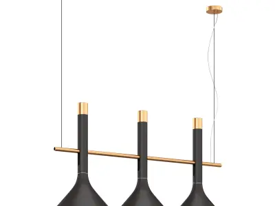Tubular Bells Lampadario 3D model