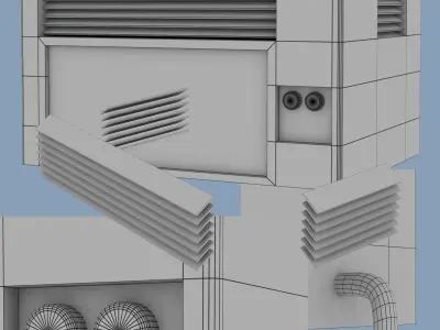 AC-Unit Object 3d model 3D model