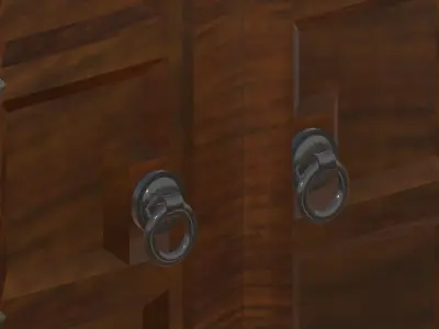 Medieval Doors 3D model