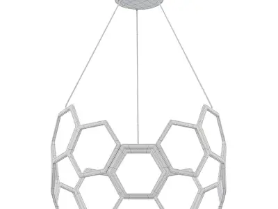 Polygon Pendant By Et2 3D model
