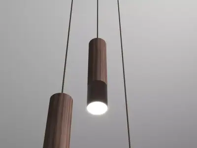 YAMAGIWA  CREA pendant lighting Low-poly 3D model