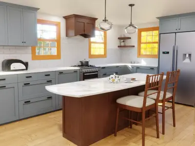 Kitchen Interior 3D model