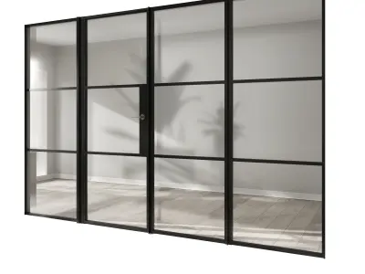 Pivot Doors by Smartsystems 3D model