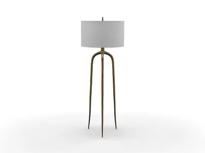 Uttermost Wish Bone Floor Lamp 3D model