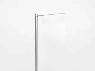 Street Flag 3D model