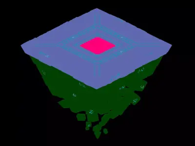 Titan Temple - Shitai 02 3D model