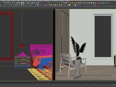 Interior Room 3D model
