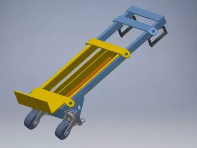 handheld forklifts 3d model 3D model