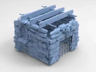 Heman Dungeon Full kit bash 3D model