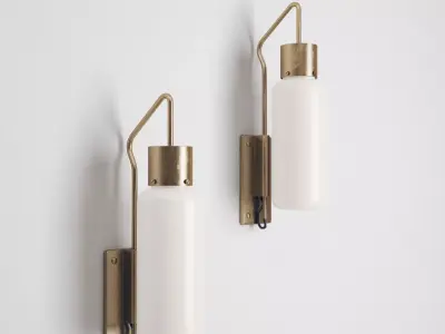 Bidone Wall Lamp 3D model