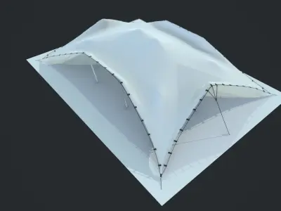 Stretch Tent  3D model