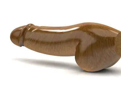 Penis trinket for cnc 3dprint source file 3D model
