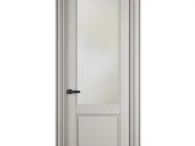 Entrance door set180 3D model