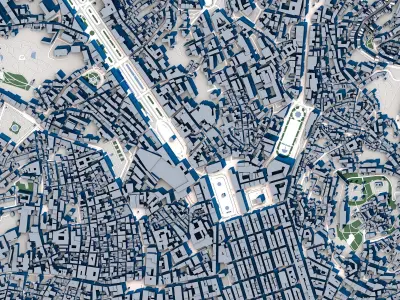 Lisbon City Portugal 3D model