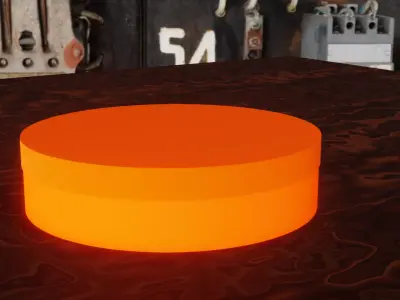 Round Box Free low-poly 3D model