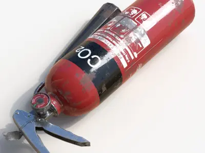 Fire extinguishers 3D Model Pack