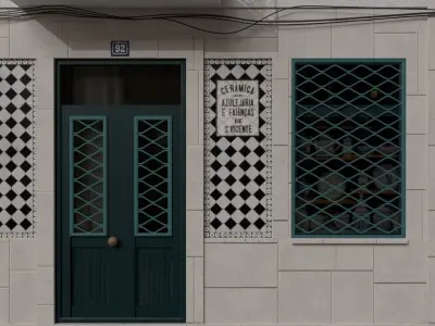 Window grille Free 3D model