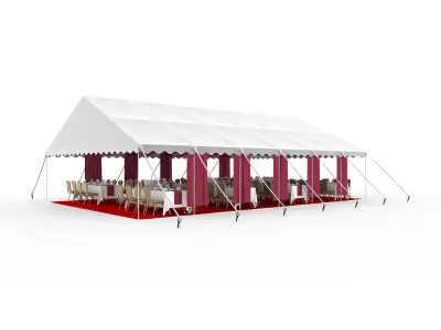 Party Tent 06 3D model