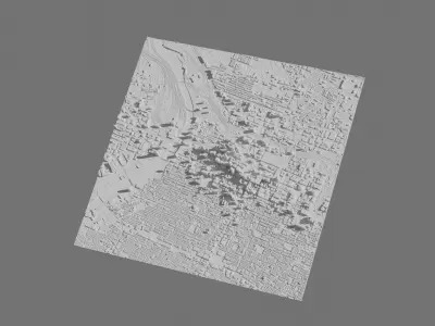 Philadelphia 3D Printing stl file 3D Model of Philadelphia 3D print model