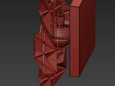 Wall Lamp Hermitage 3D model
