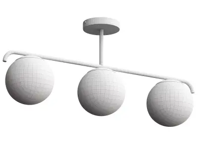  Grant ceiling light 3D model
