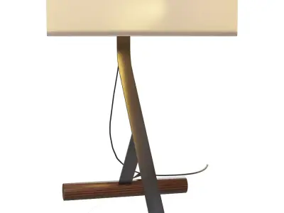 Chicago Table Lamp  Low-poly 3D model