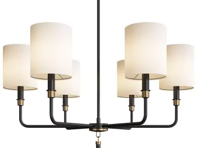 GIDEON CHANDELIER Low-poly 3D model