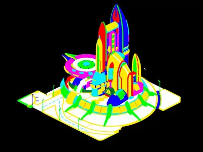 Mechanical Construction - Leadership Command Center 3D model