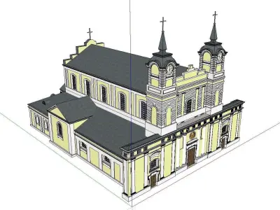 Architecture-Religion-God-Culture-Temple-0102 church 3D model