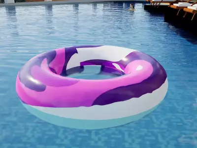 pool tube 3D model