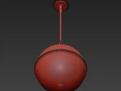 NAICCA ball hanging from ceiling 3D model
