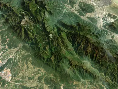 Mountain Range  3D model
