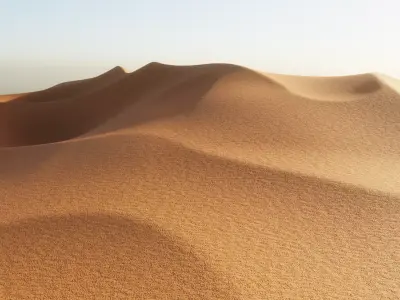 Desert Dunes V1 - Sand Landscape Terrain 3D model