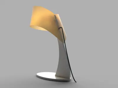 modern table lamp 3D model order