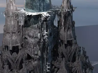 Bermuda Triangle Temple  3D model
