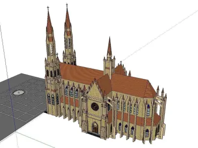 Architecture-Religion-God-Culture-Temple -0229 3D model