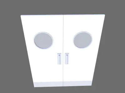 Door 3D Model Low-poly 3D model