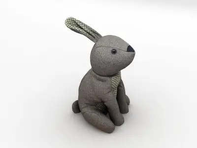 Toy Rabbit 3D model