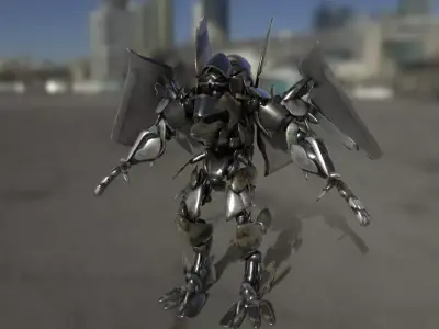 Transformers Breakaway animations Low-poly 3D model