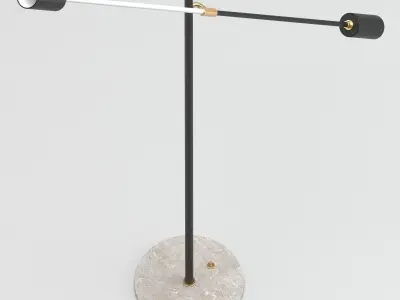 Stilnovo Bi-color lamp 3D model